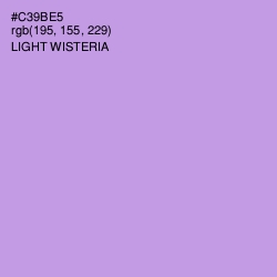 #C39BE5 - Light Wisteria Color Image