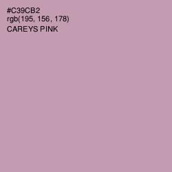 #C39CB2 - Careys Pink Color Image