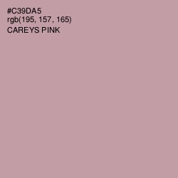 #C39DA5 - Careys Pink Color Image