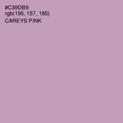 #C39DB9 - Careys Pink Color Image