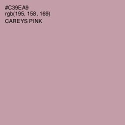 #C39EA9 - Careys Pink Color Image