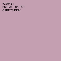 #C39FB1 - Careys Pink Color Image