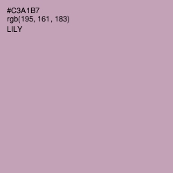 #C3A1B7 - Lily Color Image