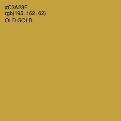 #C3A23E - Old Gold Color Image