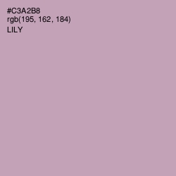 #C3A2B8 - Lily Color Image