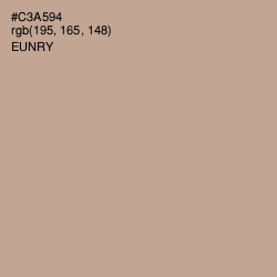 #C3A594 - Eunry Color Image