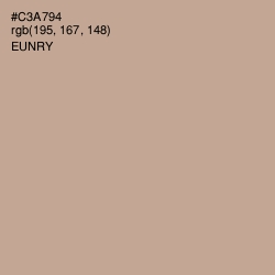 #C3A794 - Eunry Color Image