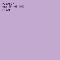 #C3A8CF - Lilac Color Image