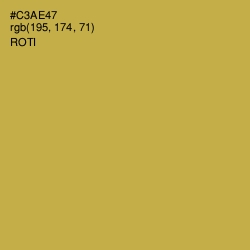 #C3AE47 - Roti Color Image