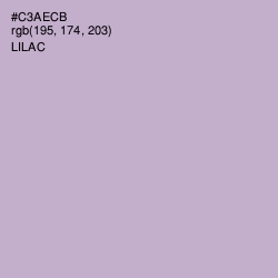 #C3AECB - Lilac Color Image