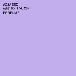 #C3AEED - Perfume Color Image