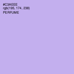 #C3AEEE - Perfume Color Image