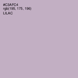 #C3AFC4 - Lilac Color Image