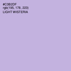 #C3B2DF - Light Wisteria Color Image