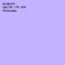 #C3B2FE - Perfume Color Image