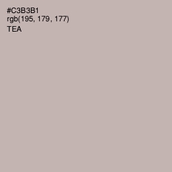 #C3B3B1 - Tea Color Image