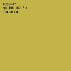 #C3B447 - Turmeric Color Image