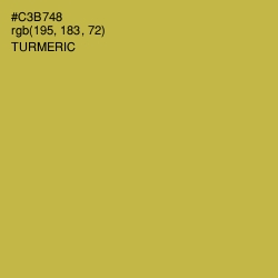 #C3B748 - Turmeric Color Image