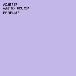 #C3B7E7 - Perfume Color Image