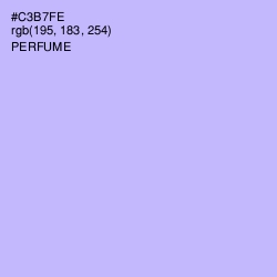 #C3B7FE - Perfume Color Image