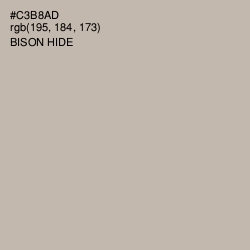 #C3B8AD - Bison Hide Color Image