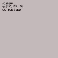 #C3B9BA - Cotton Seed Color Image