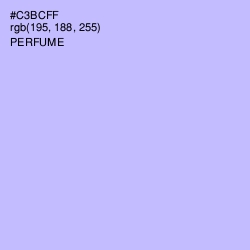 #C3BCFF - Perfume Color Image