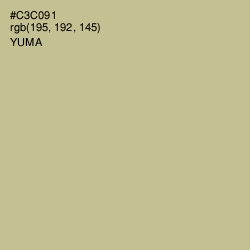 #C3C091 - Yuma Color Image