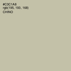 #C3C1A8 - Chino Color Image