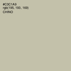 #C3C1A9 - Chino Color Image