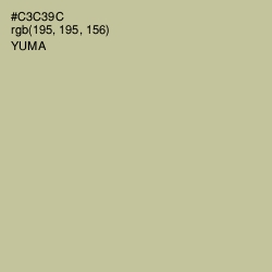 #C3C39C - Yuma Color Image