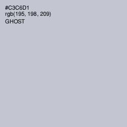 #C3C6D1 - Ghost Color Image