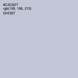 #C3C6D7 - Ghost Color Image