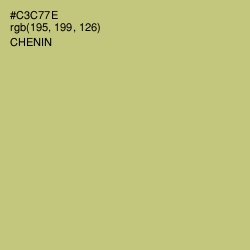 #C3C77E - Chenin Color Image