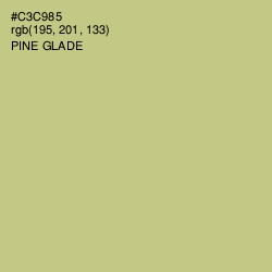 #C3C985 - Pine Glade Color Image