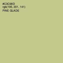 #C3C98D - Pine Glade Color Image