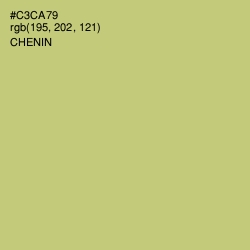 #C3CA79 - Chenin Color Image