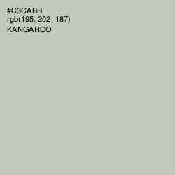 #C3CABB - Kangaroo Color Image