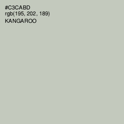 #C3CABD - Kangaroo Color Image