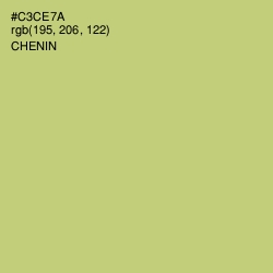#C3CE7A - Chenin Color Image