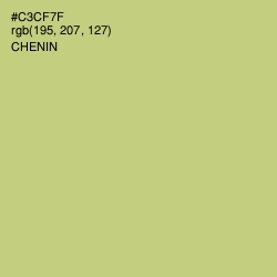 #C3CF7F - Chenin Color Image