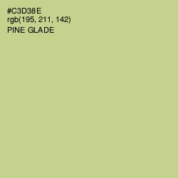 #C3D38E - Pine Glade Color Image