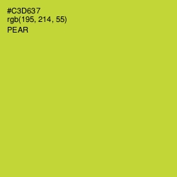 #C3D637 - Pear Color Image