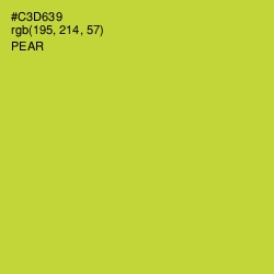 #C3D639 - Pear Color Image