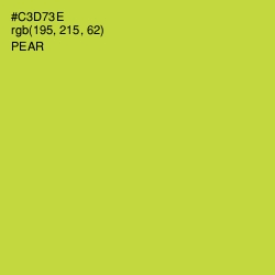 #C3D73E - Pear Color Image