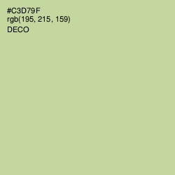 #C3D79F - Deco Color Image