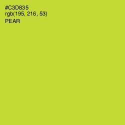 #C3D835 - Pear Color Image