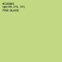 #C3D883 - Pine Glade Color Image