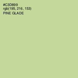 #C3D899 - Pine Glade Color Image