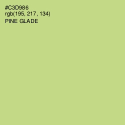 #C3D986 - Pine Glade Color Image